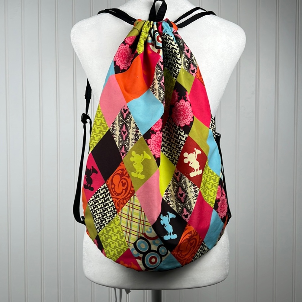 Mickey Mouse Drawstring Lightweight Backpack - image 2